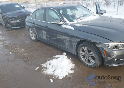 2017 BMW 330I xDrive из США, поврежденный, VIN WBA8D9C37HA005958